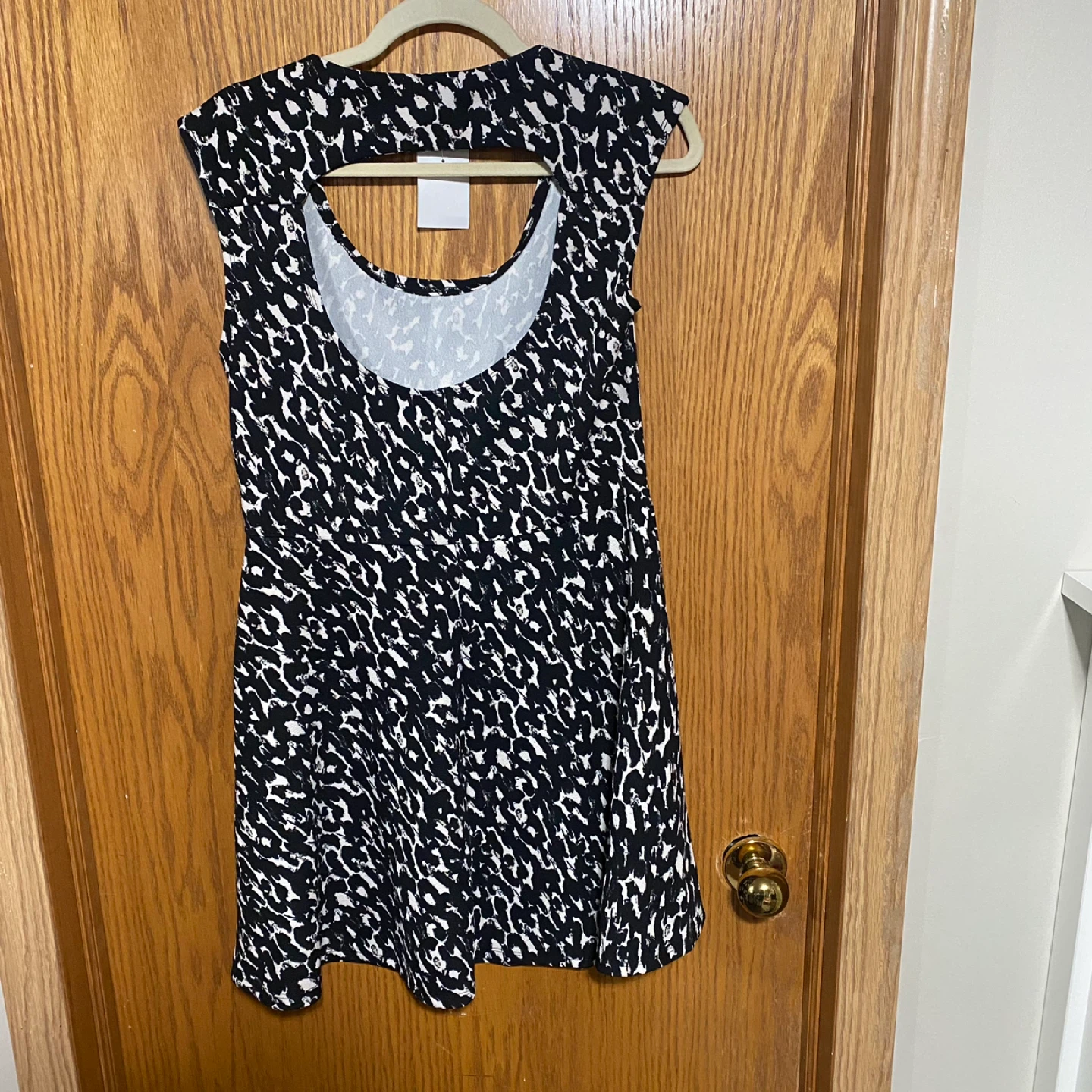 Animal print, cut out dress - photo 3