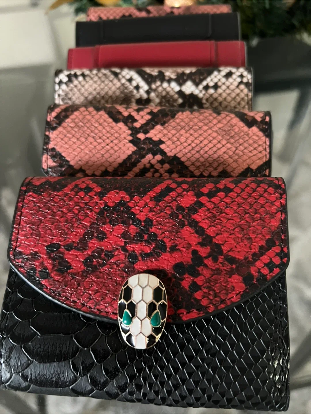 Bulgari Style Wallets Snakes $30 each image indicator(3)
