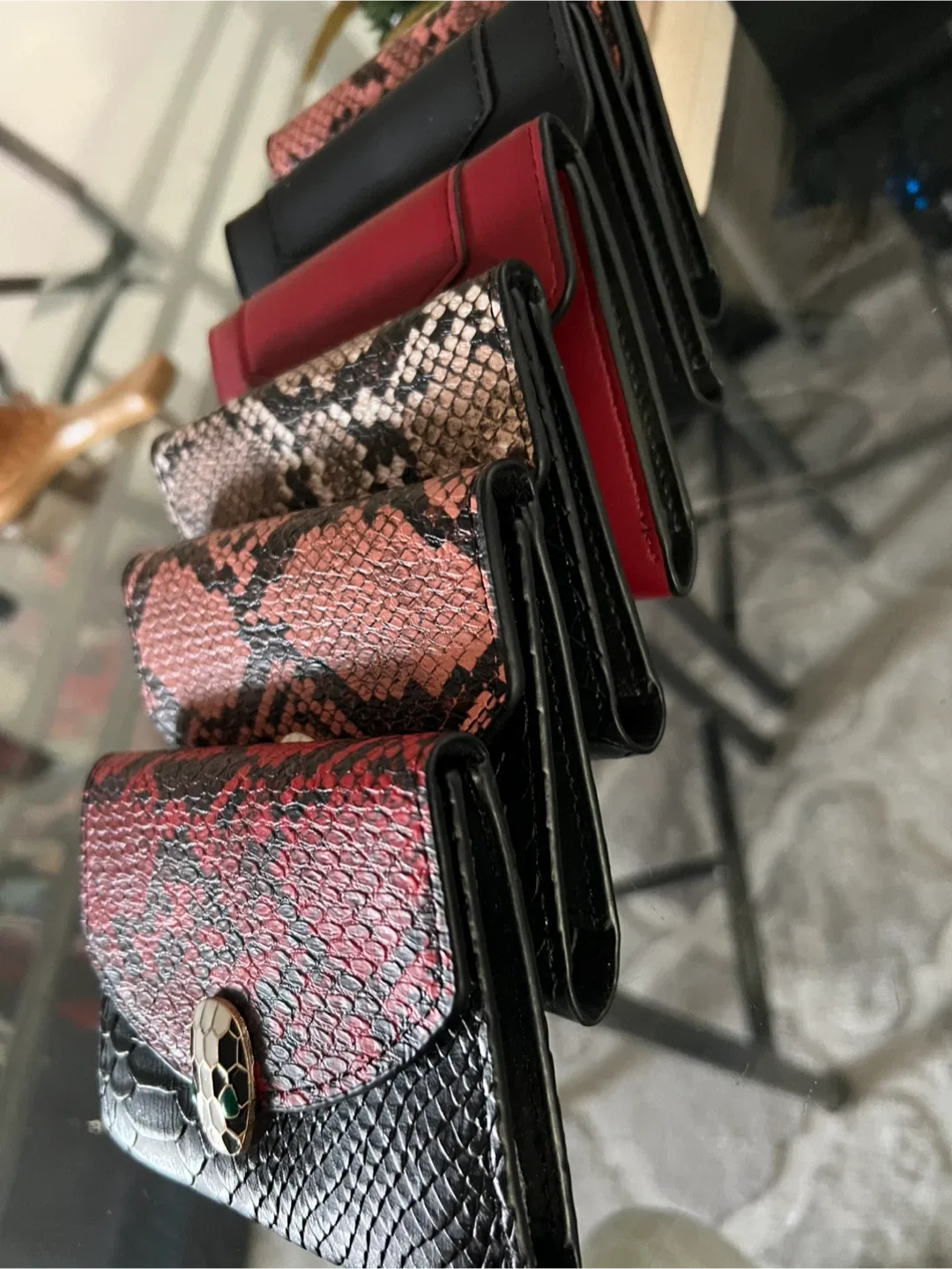 Bulgari Style Wallets Snakes $30 each image indicator(4)