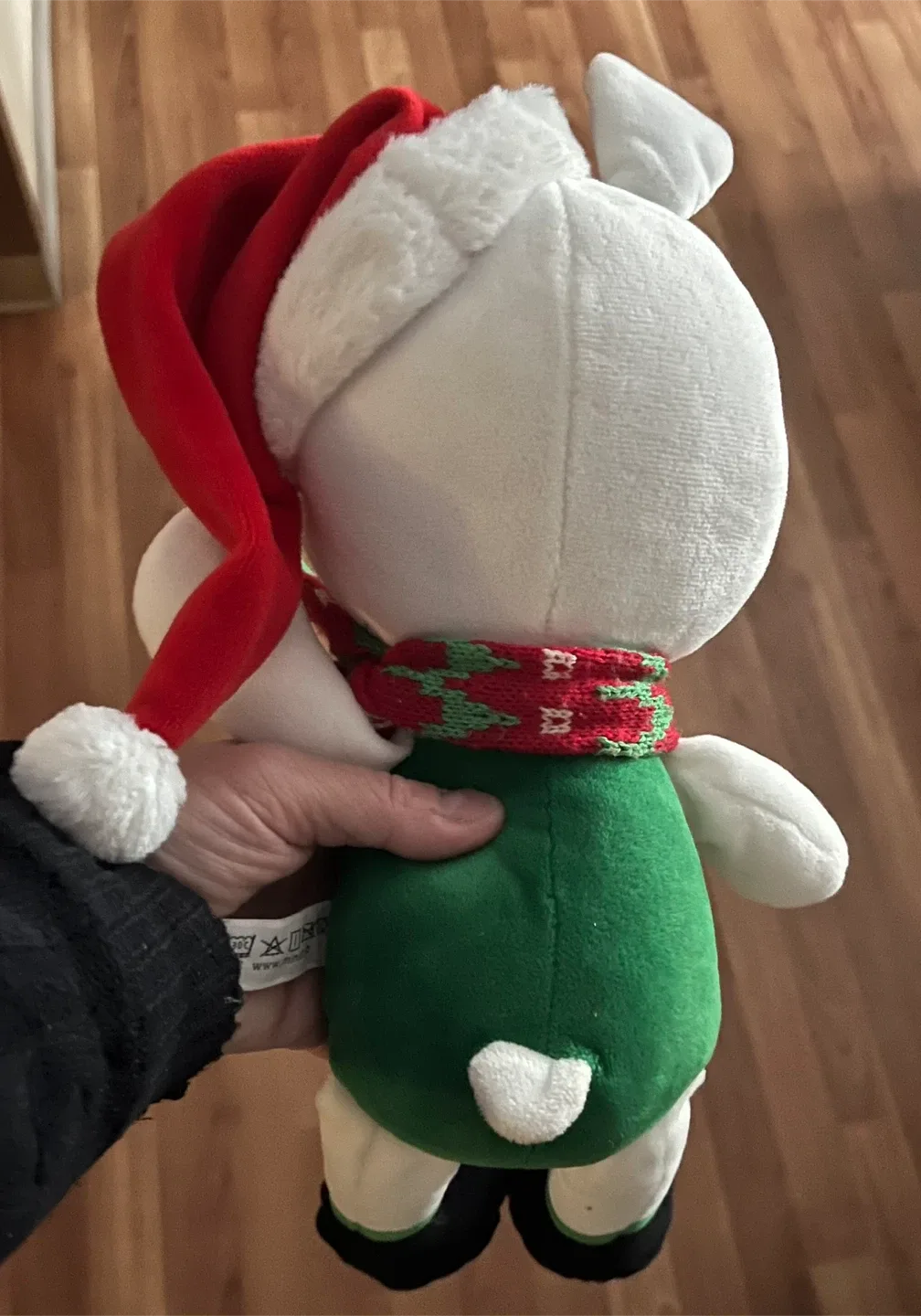 #Cleanout - MINISO Life Christmas Plush Bunny in Sleigh image indicator(5)