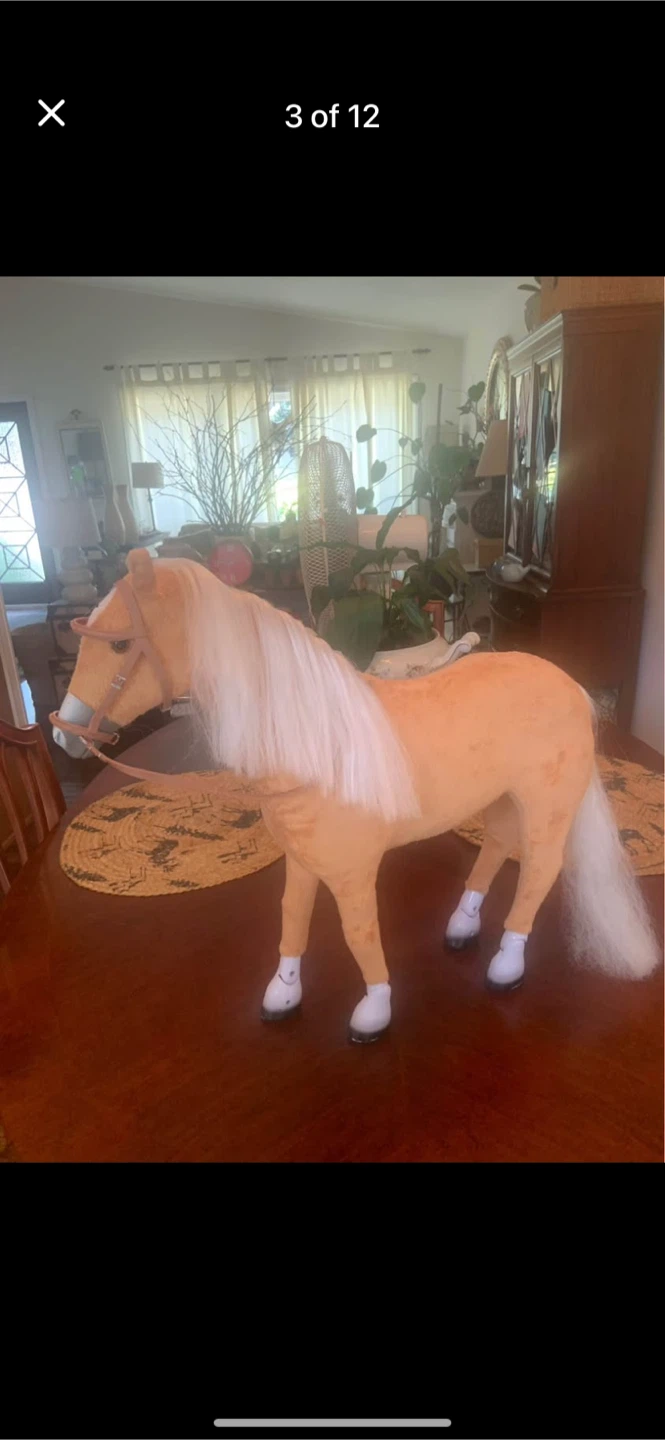 PARADISE PALOMINO AMERICAN DOLL HORSE
