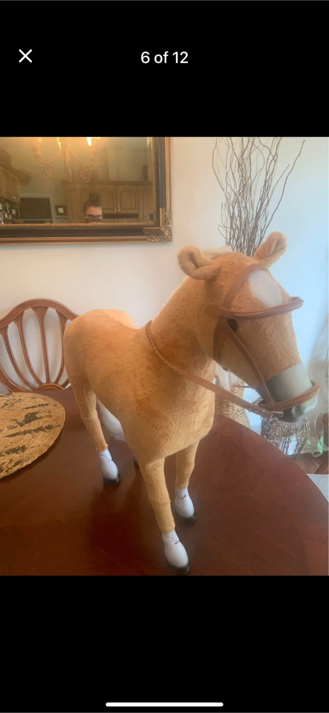 PARADISE PALOMINO AMERICAN DOLL HORSE - photo 5