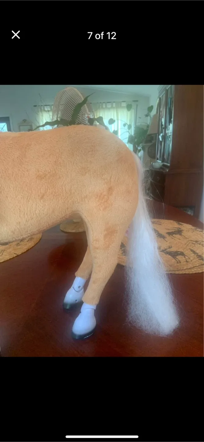 PARADISE PALOMINO AMERICAN DOLL HORSE image indicator(6)