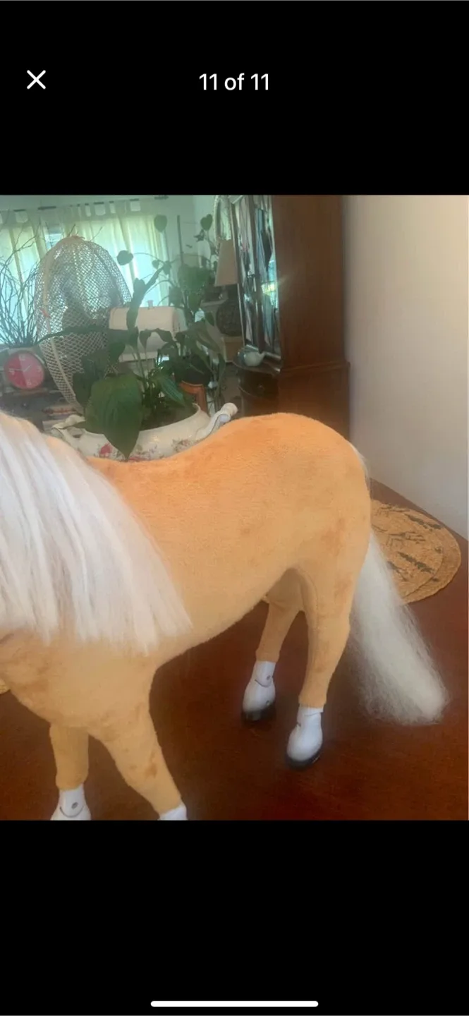 PARADISE PALOMINO AMERICAN DOLL HORSE image indicator(9)