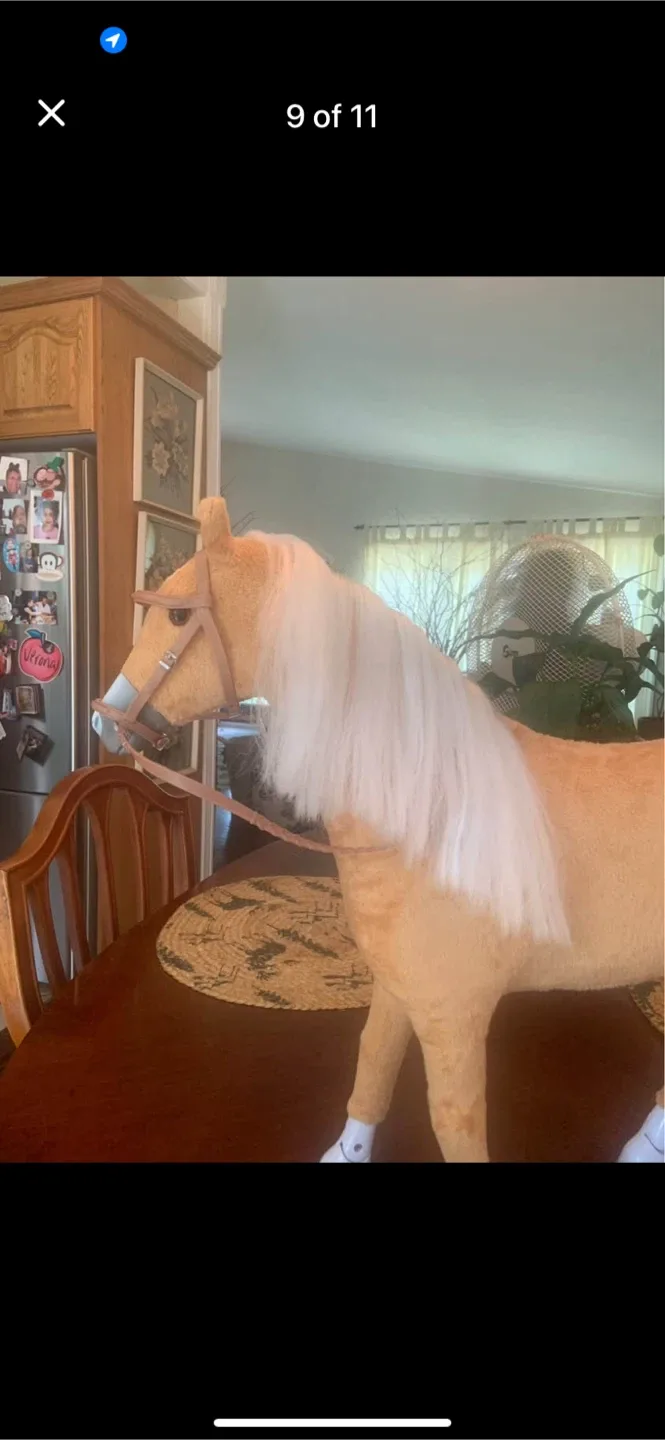 PARADISE PALOMINO AMERICAN DOLL HORSE image indicator(8)