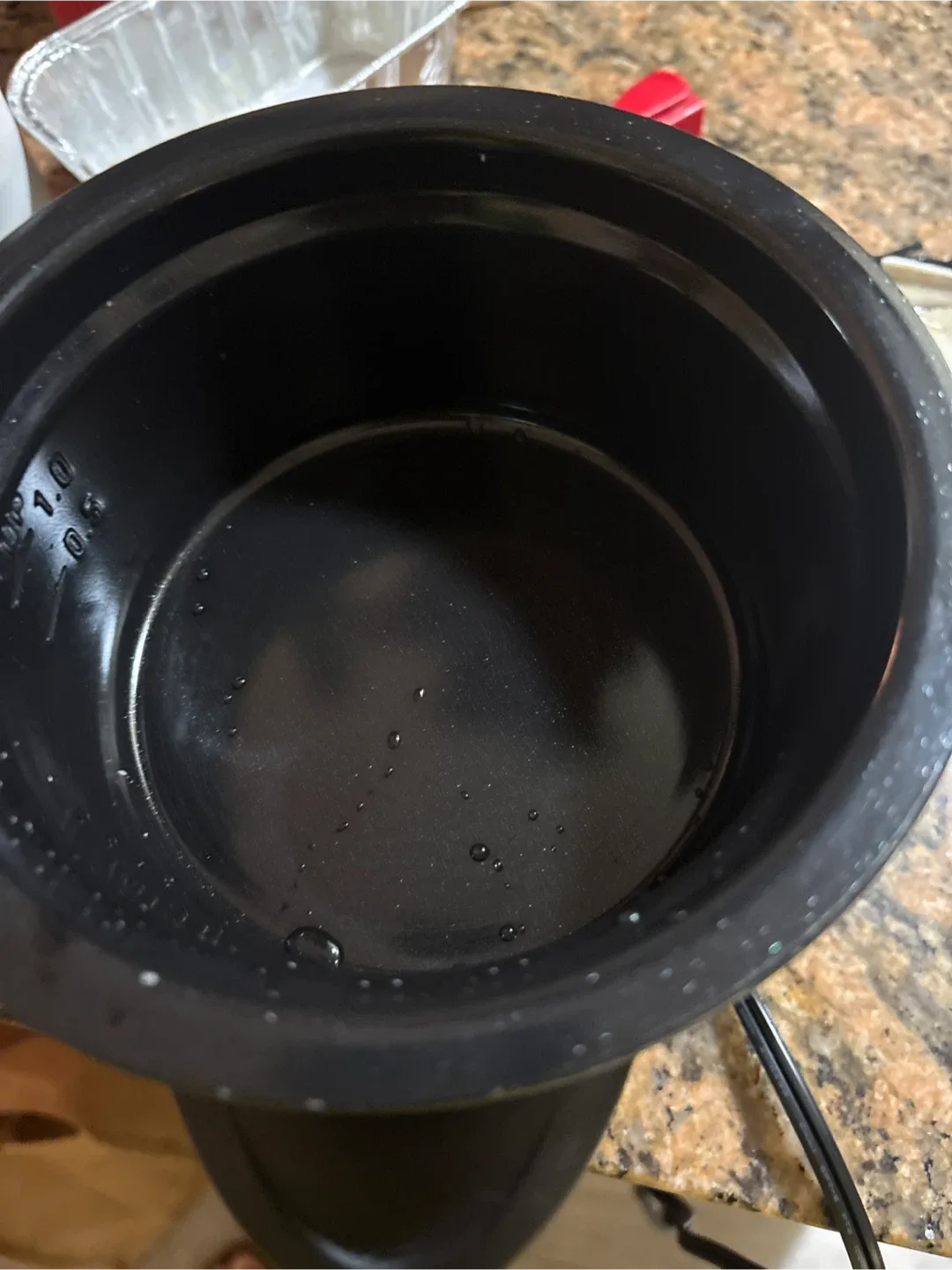 #’cleanout’ Dash Mini rice  Cooker - Black