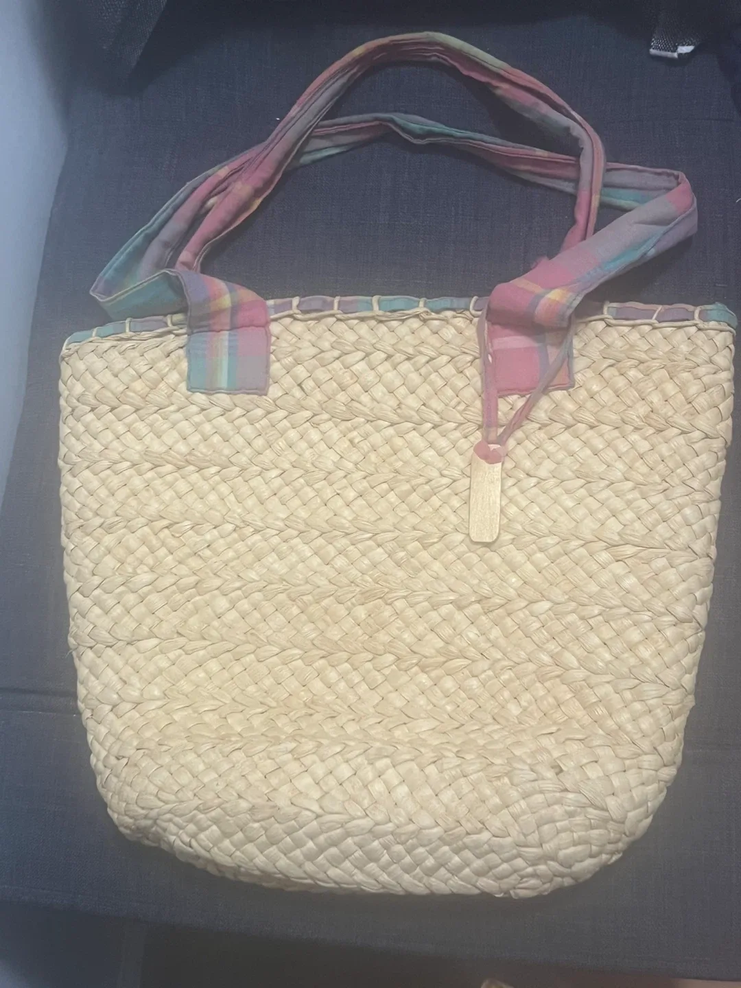 Ralph Lauren Straw Tote Bag