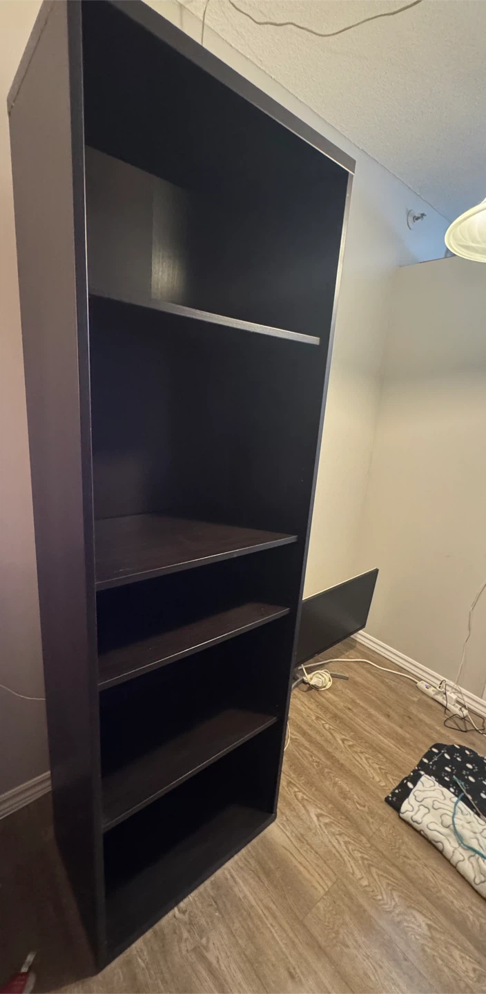 Dark Brown Bookcase - photo 3