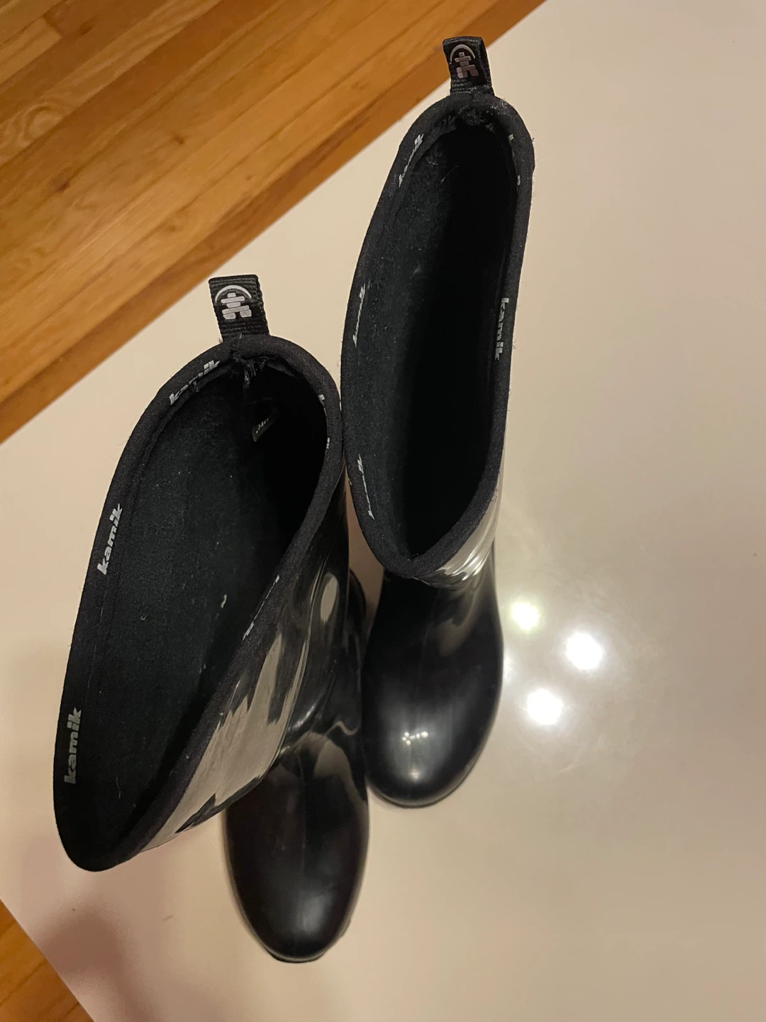 Kamik Black Rain Boots - photo 5