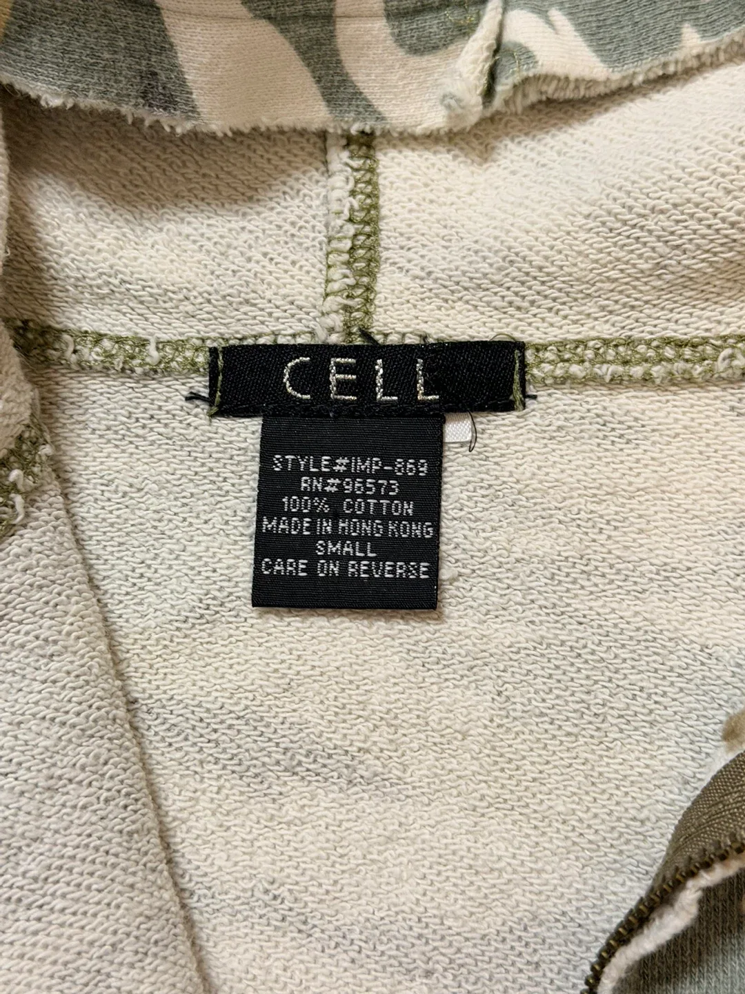 CELL Camo Floral Hoodie - Size Small image indicator(2)