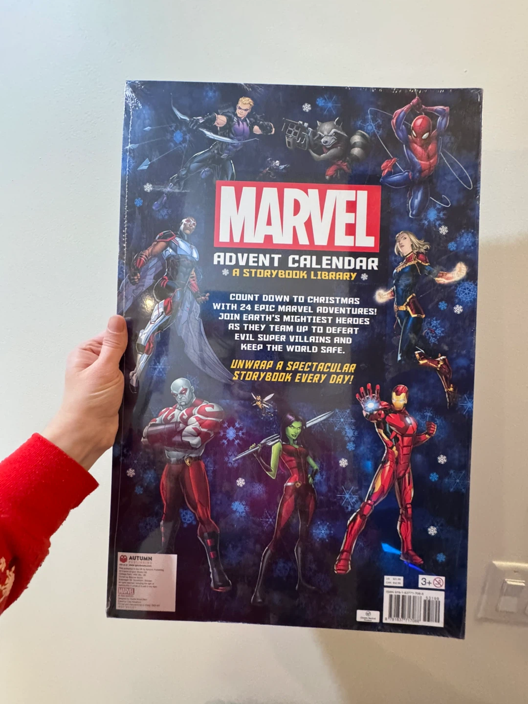 #cleanout Marvel Advent Calendar Storybook Library - photo 2