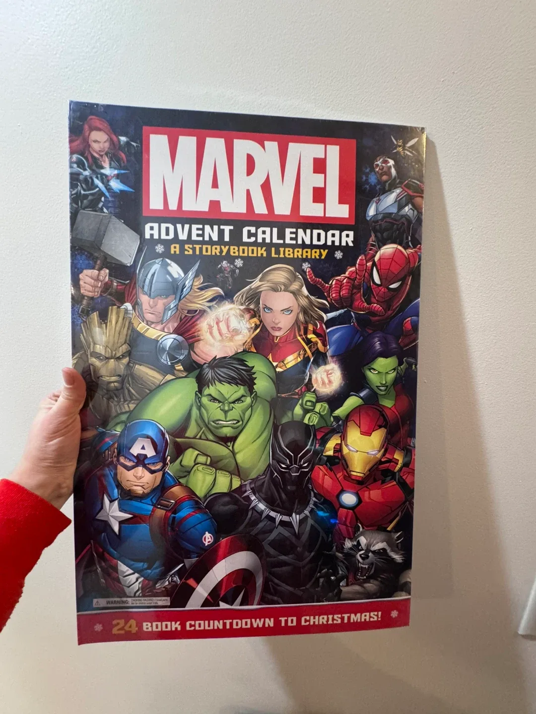 #cleanout Marvel Advent Calendar Storybook Library