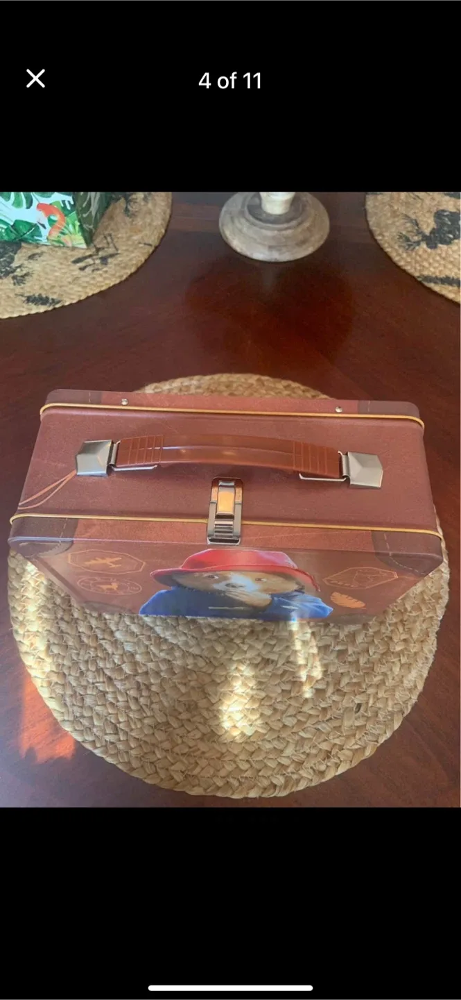 New Paddington Bear TinLunch box•suitcase image indicator(3)
