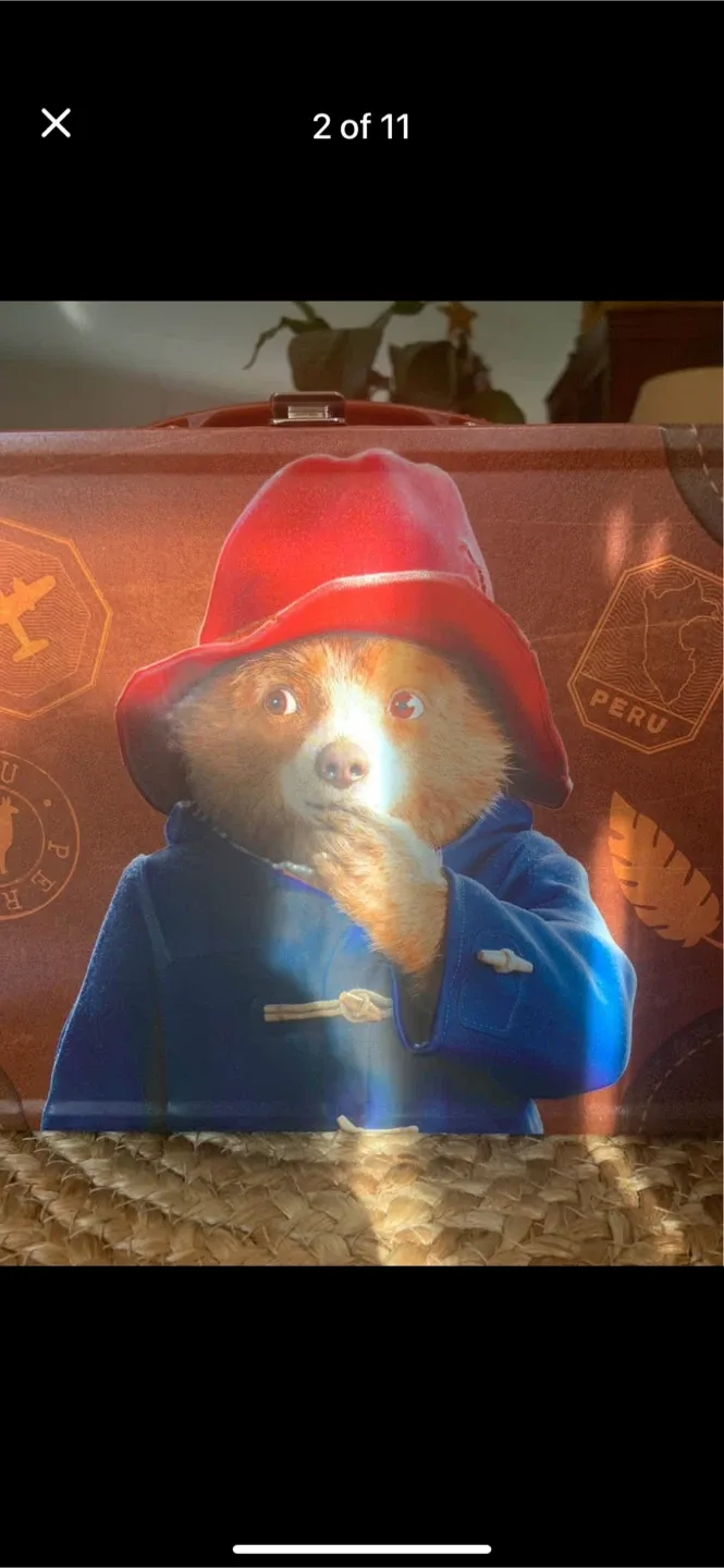 New Paddington Bear TinLunch box•suitcase image indicator(2)