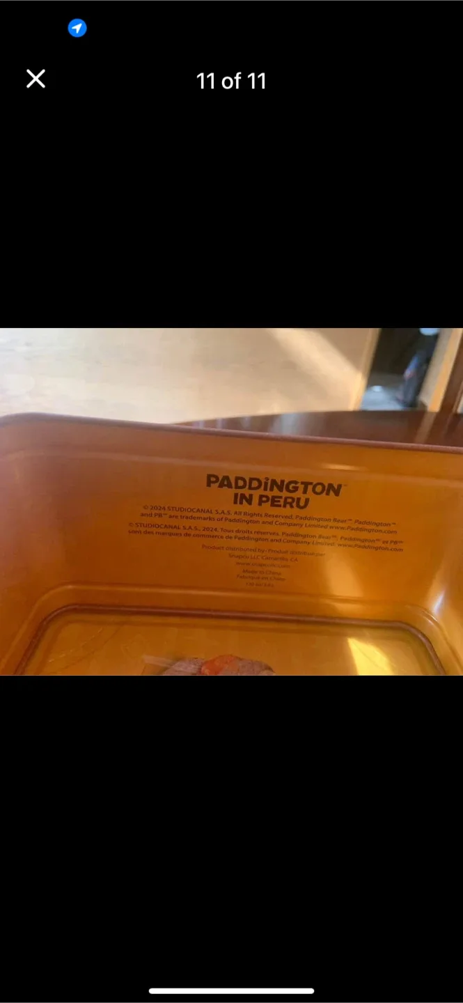 New Paddington Bear TinLunch box•suitcase image indicator(10)