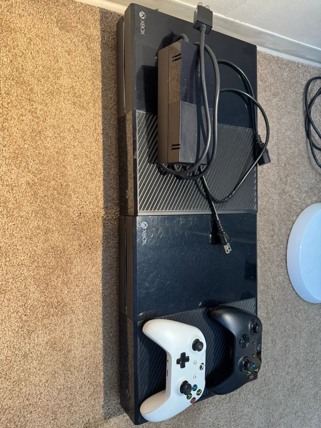 Xbox One Consoles with Controllers