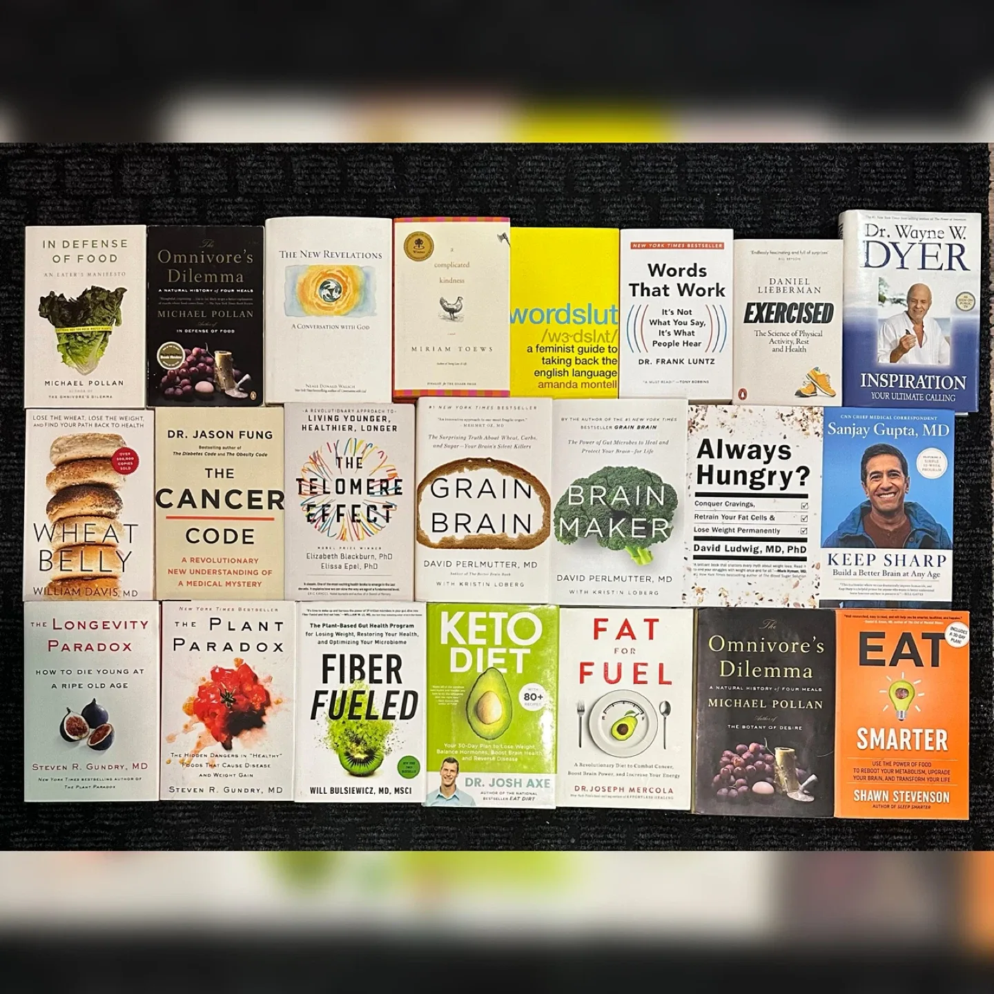 Books: Nutrition, Food, Healthy, Keto Diet, Longevity,…
