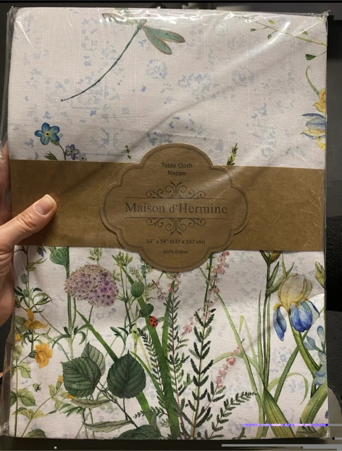 Sealed! Maison d'Hermine Tablecloth - 54" x 54"