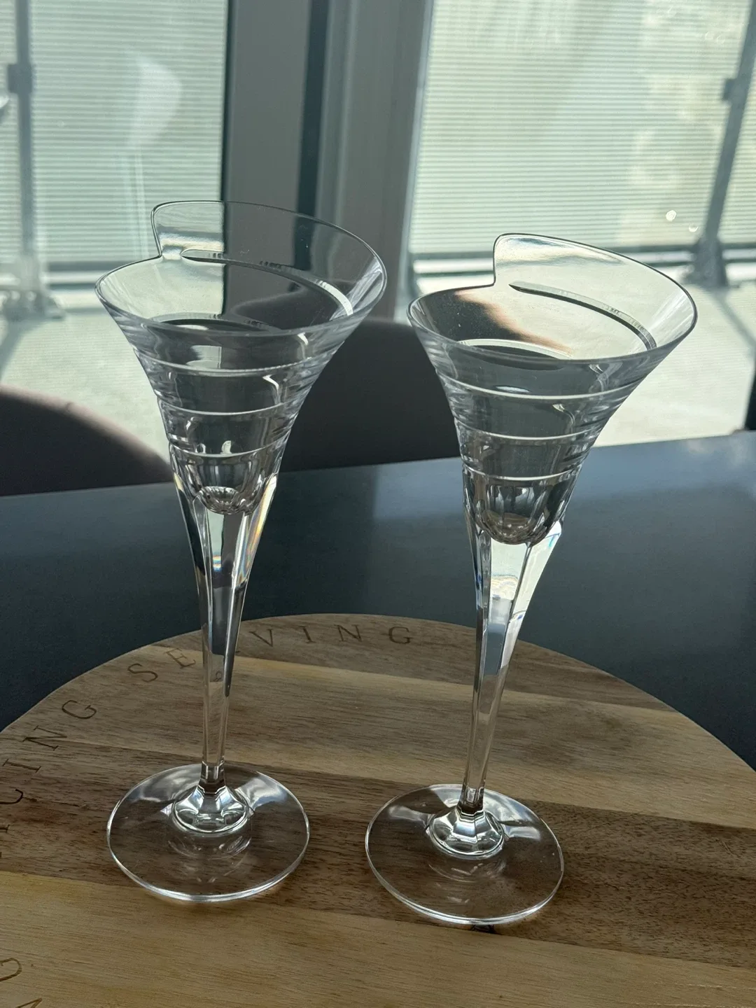 Mikasa Crystal Candlestick.set of 2 #cleanout image indicator(2)