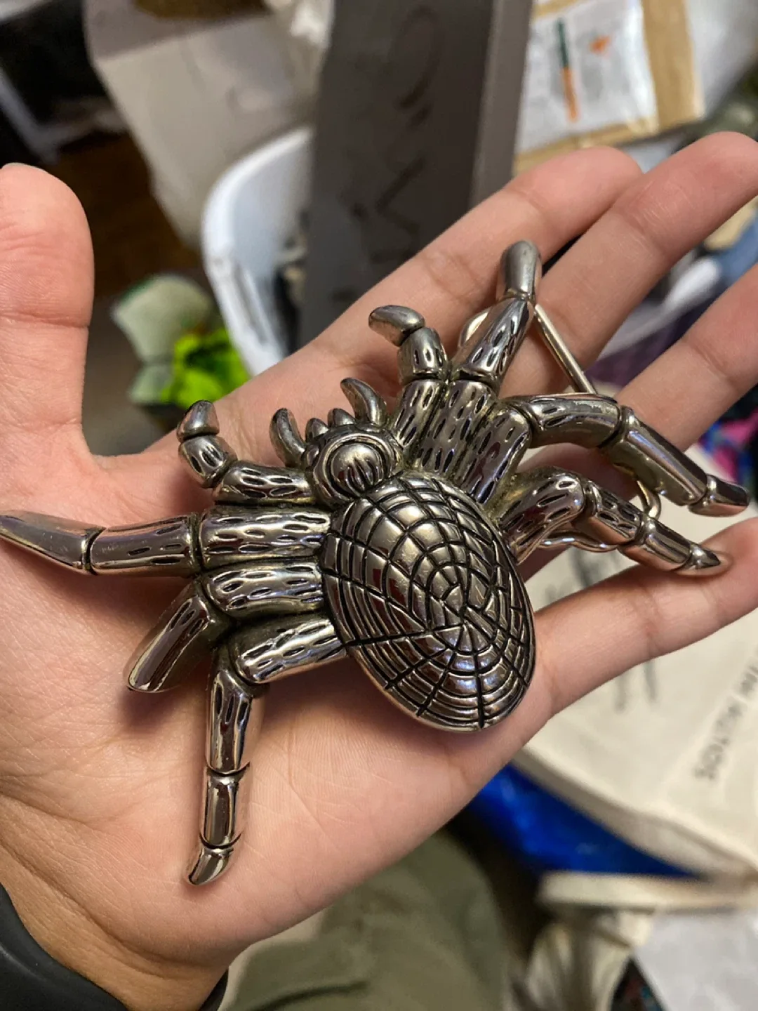 Spider belt buckle