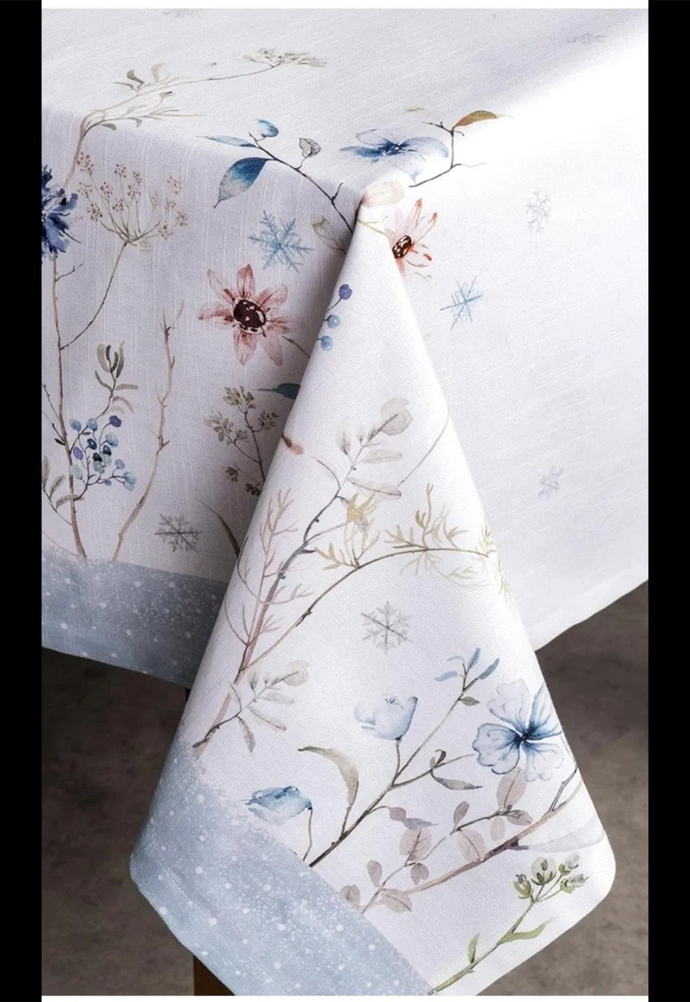 Sealed!Maison d'Hermine Tablecloth 54" x 54" Cotton Floral New image indicator(2)