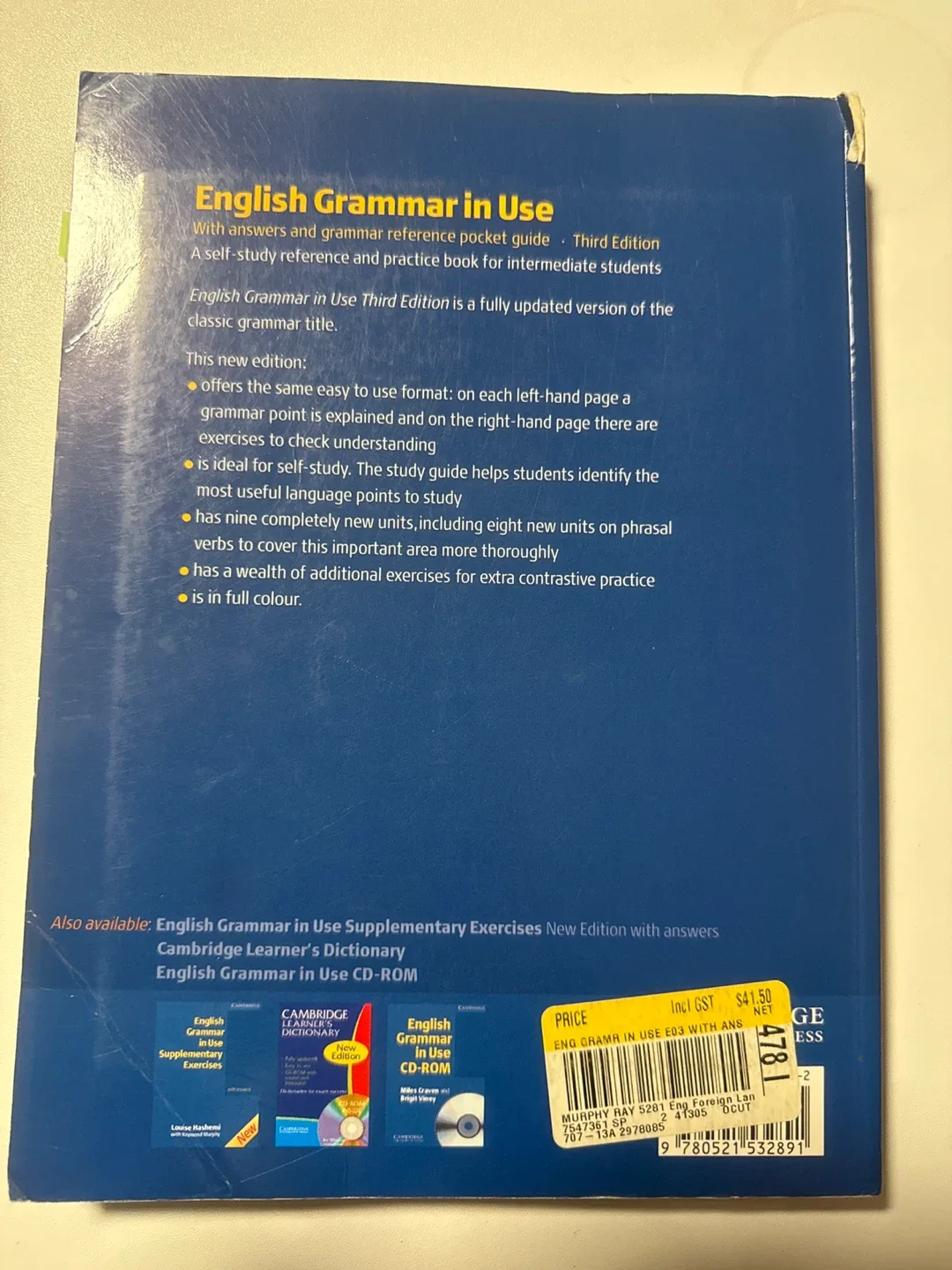 English Grammar in Use, Third Edition by Raymond Murphy image indicator(2)