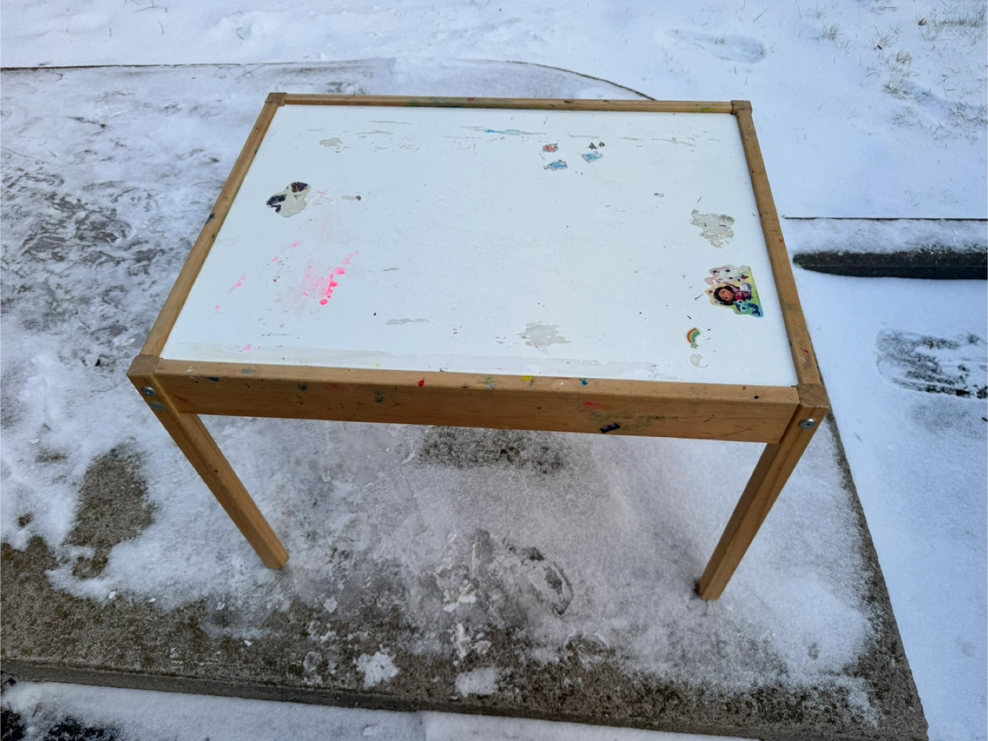 Kids' Art Table