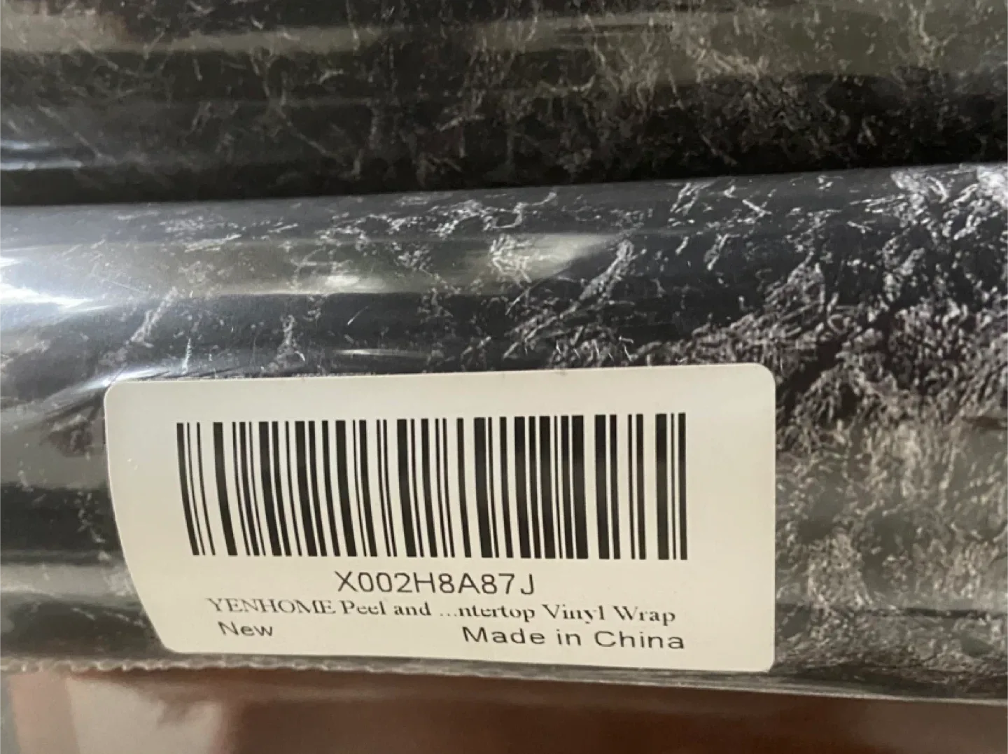 YENHOME Peel and Stick Countertop Vinyl Wrap image indicator(2)