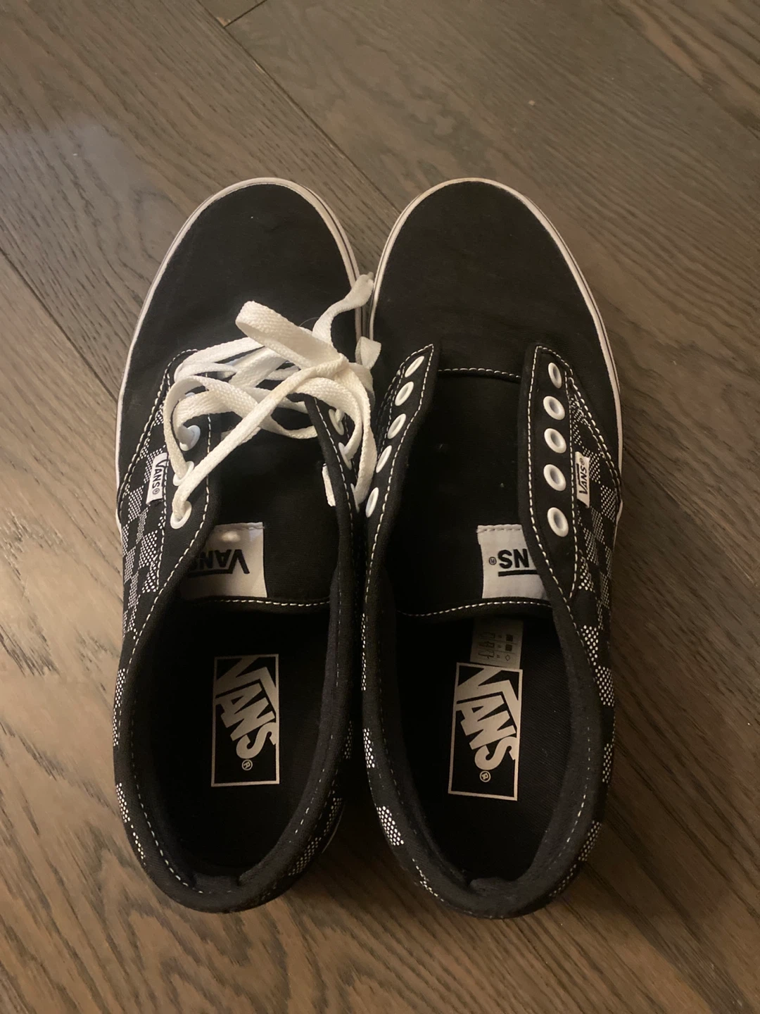 Vans Atwood Black/Checkerboard Shoes - photo 2