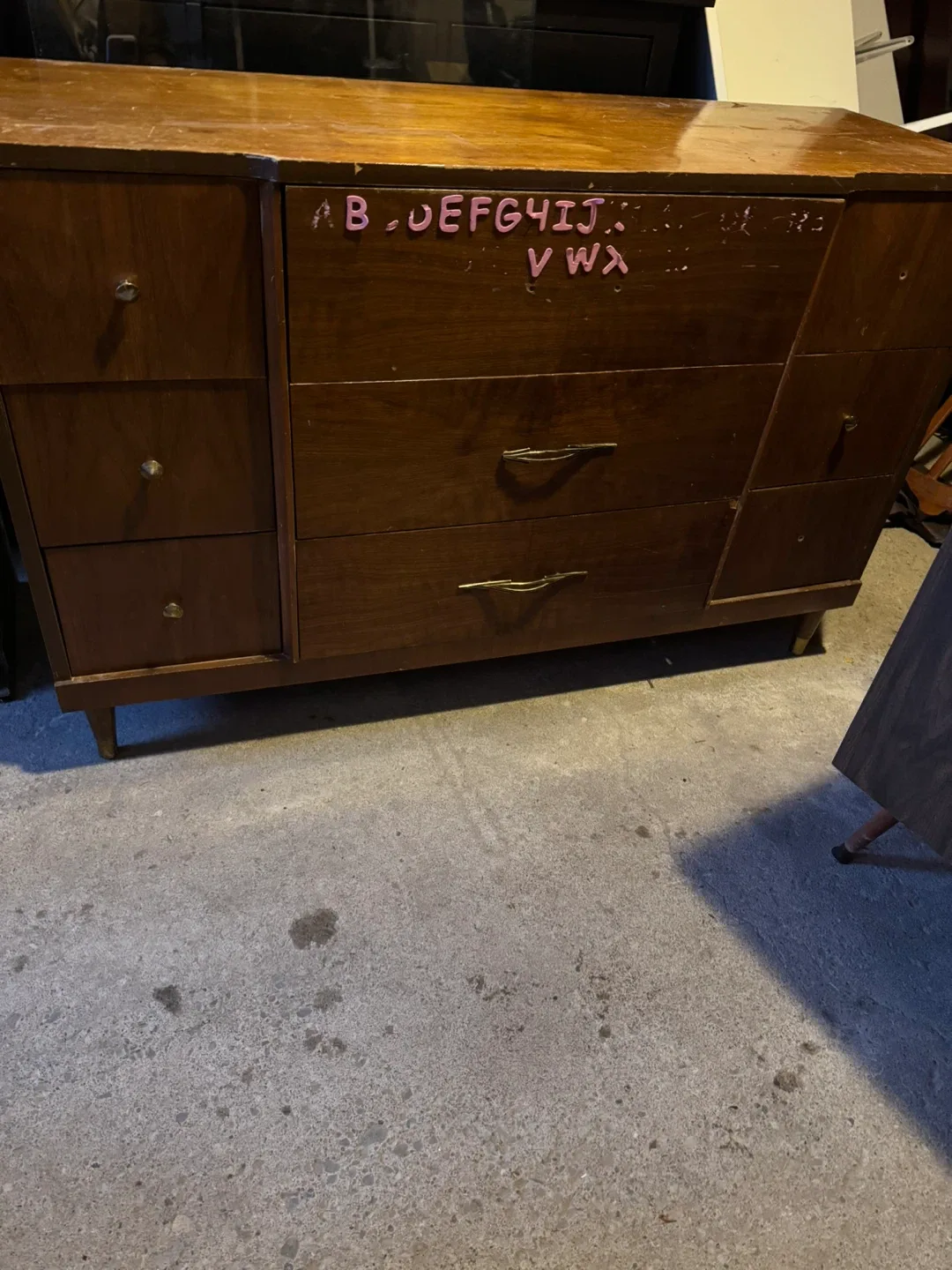 Vintage Wooden Dresser