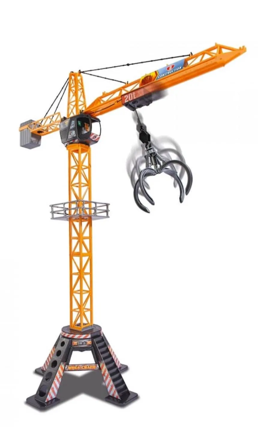 Dickie Toys Construction Motorized Mega Crane Toy 48-In image indicator(6)