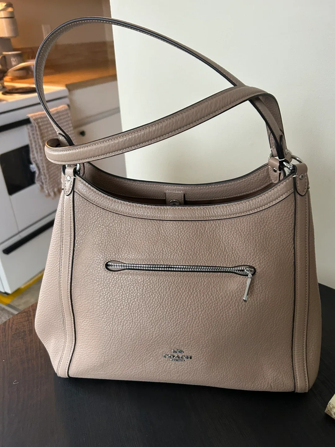 Coach Leather Shoulder Bag