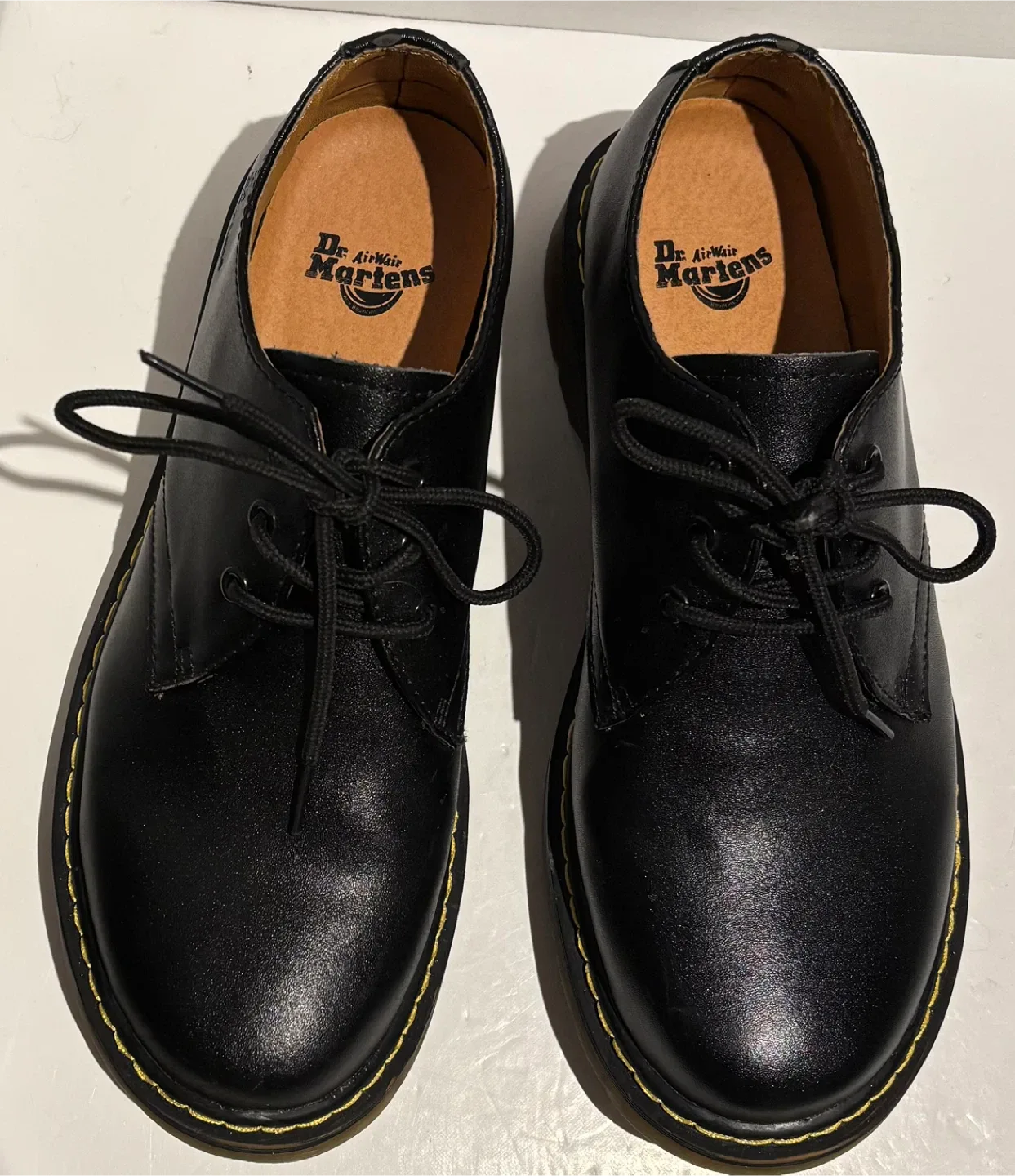 Dr. Martens 1461 Black Leather Shoes - US 11 image indicator(2)