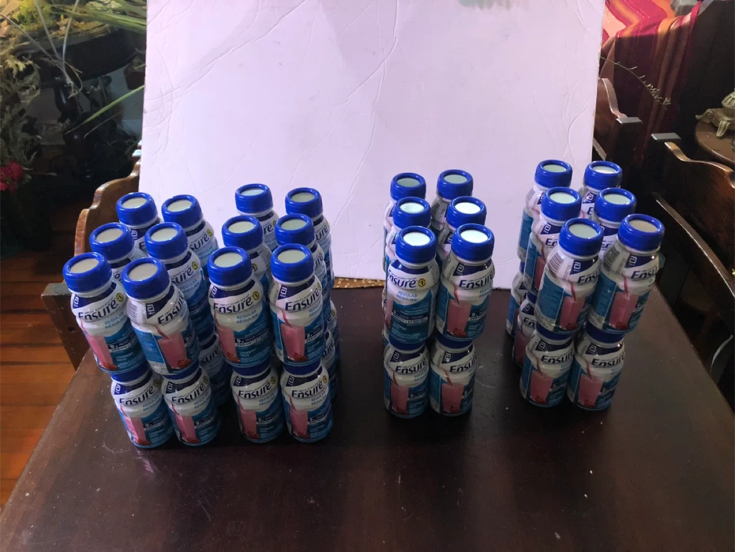 Ensures Strawberry and Chocolate. 5 cases.