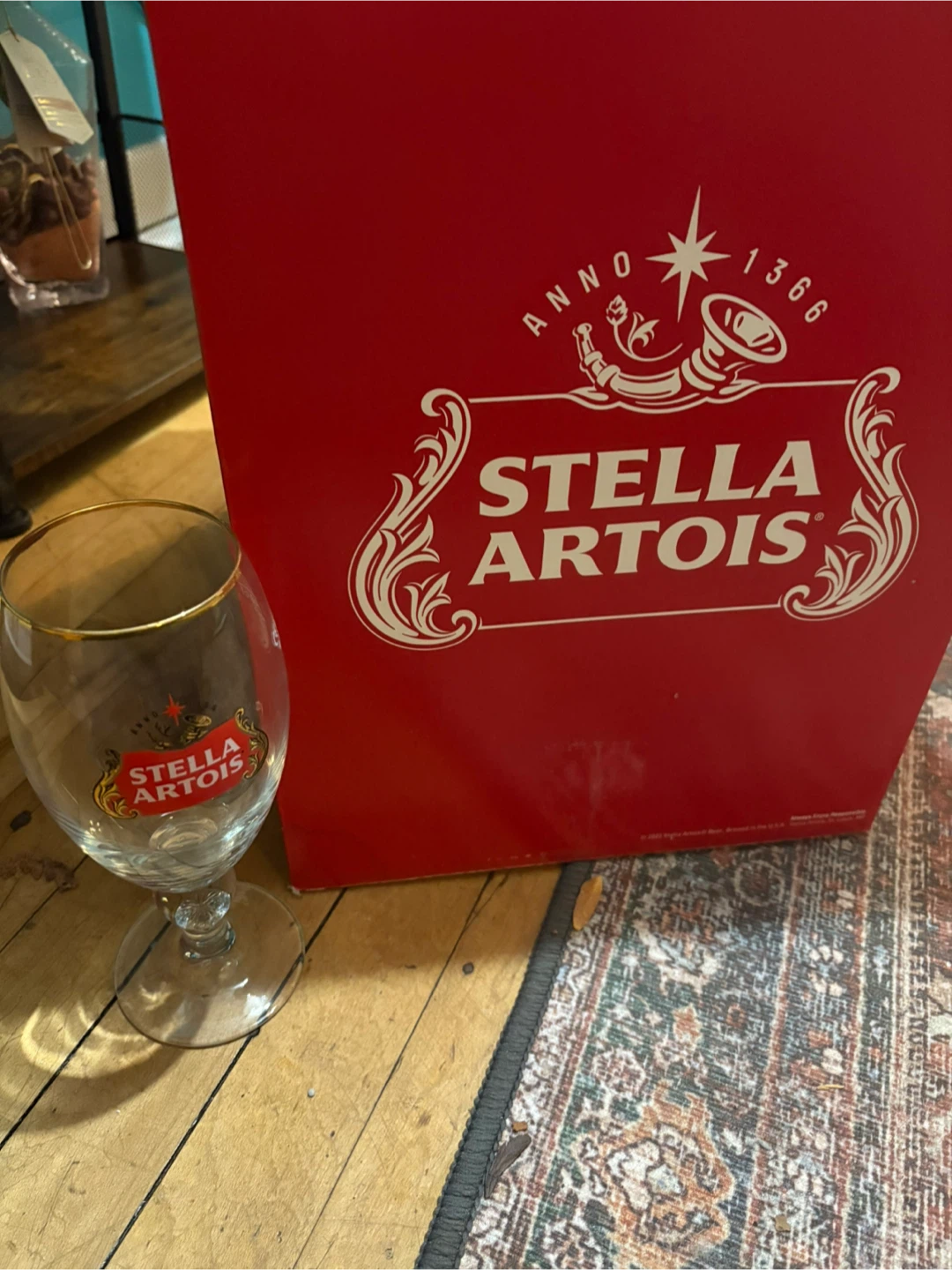 Stella Artois Chalice Glass CASE  with Box
