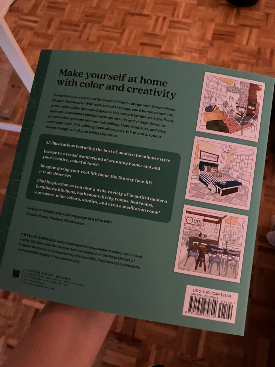 Modern Farmhouse Interior Design Coloring Book image indicator(2)