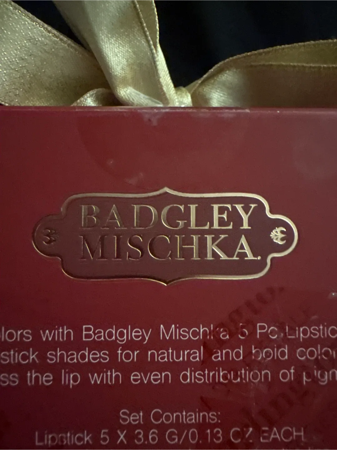 Badgley Mischka 5-Piece Lipstick Collection image indicator(4)