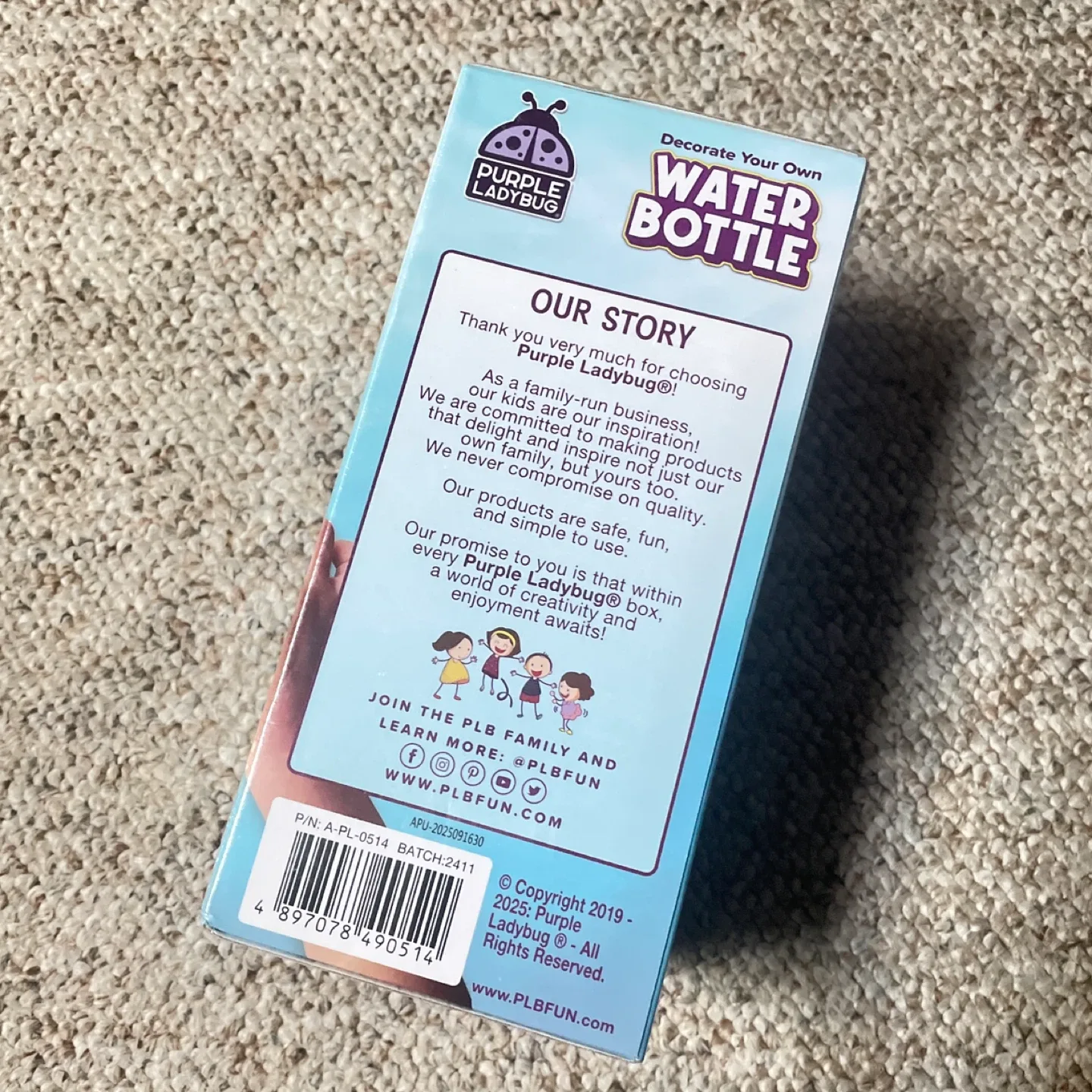 #Cleanout Decorate Your Own Water Bottle image indicator(4)