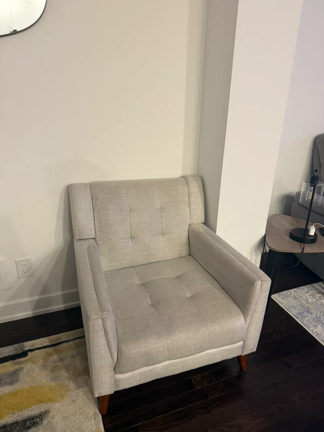 Two Beige Armchairs - photo 5
