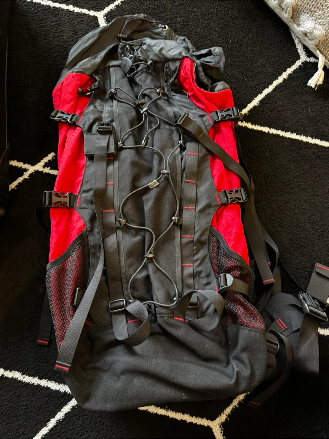 #cleanout Mountain Equipment Co-op (MEC) Red & Black Backpack image indicator(2)