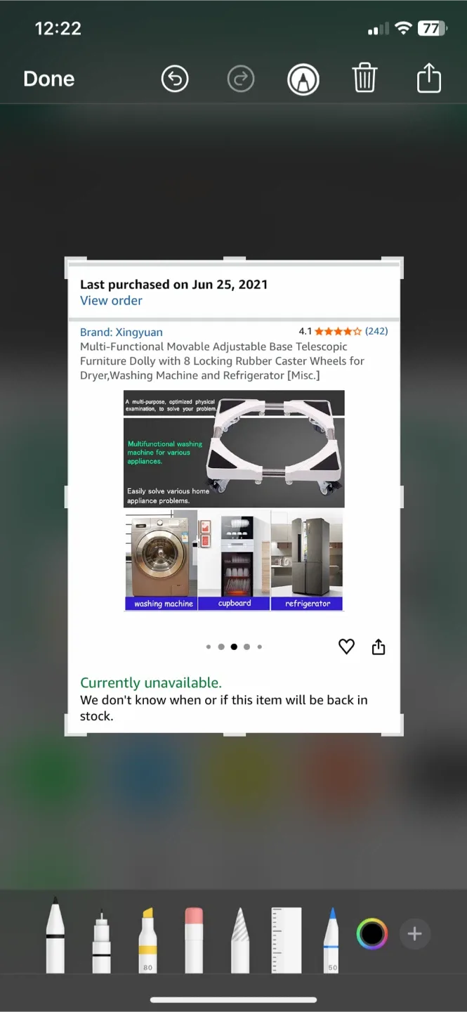 Xingyuan Adjustable Base Telescopic Furniture Dolly image indicator(5)