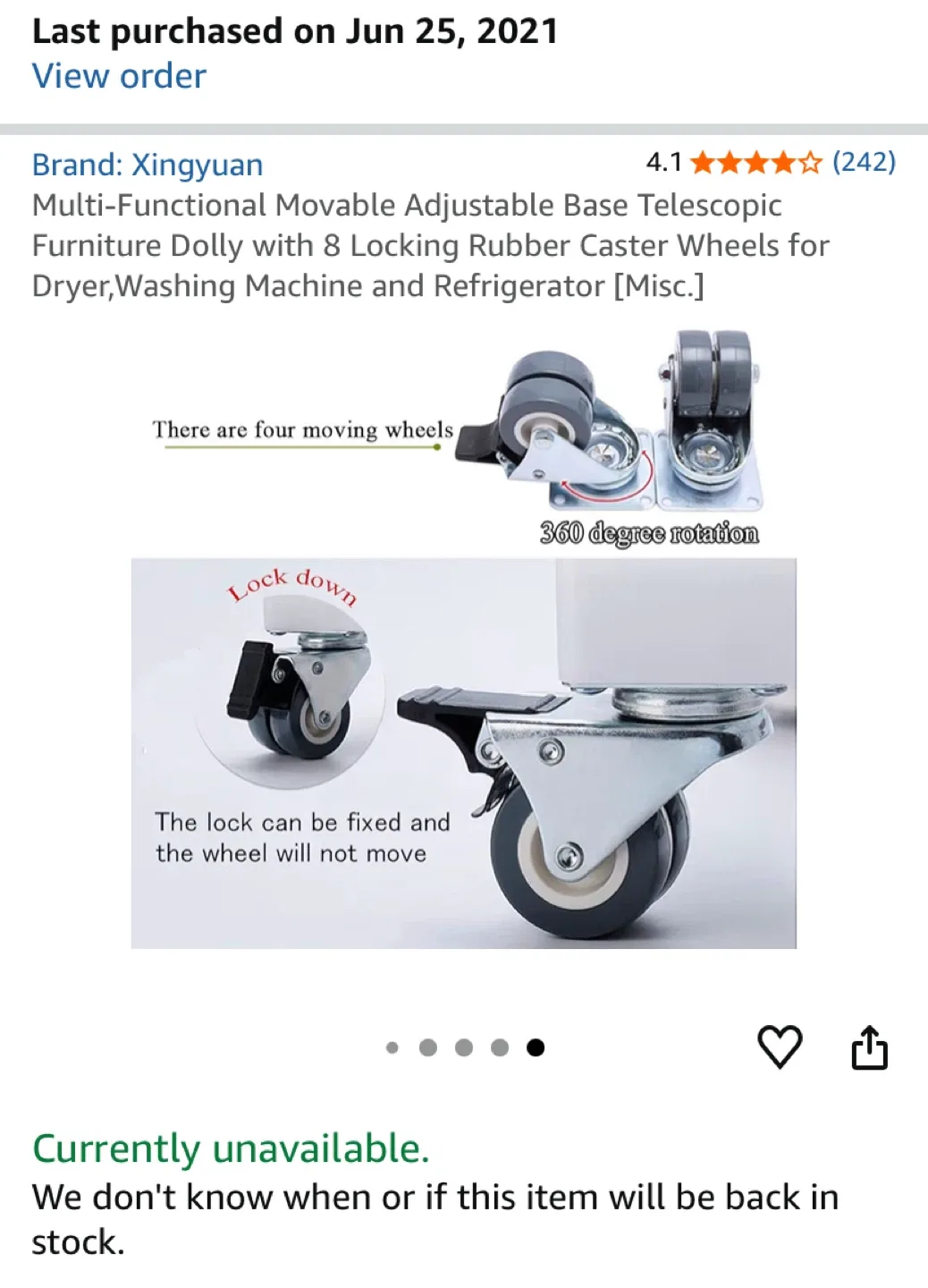 Xingyuan Adjustable Base Telescopic Furniture Dolly image indicator(10)