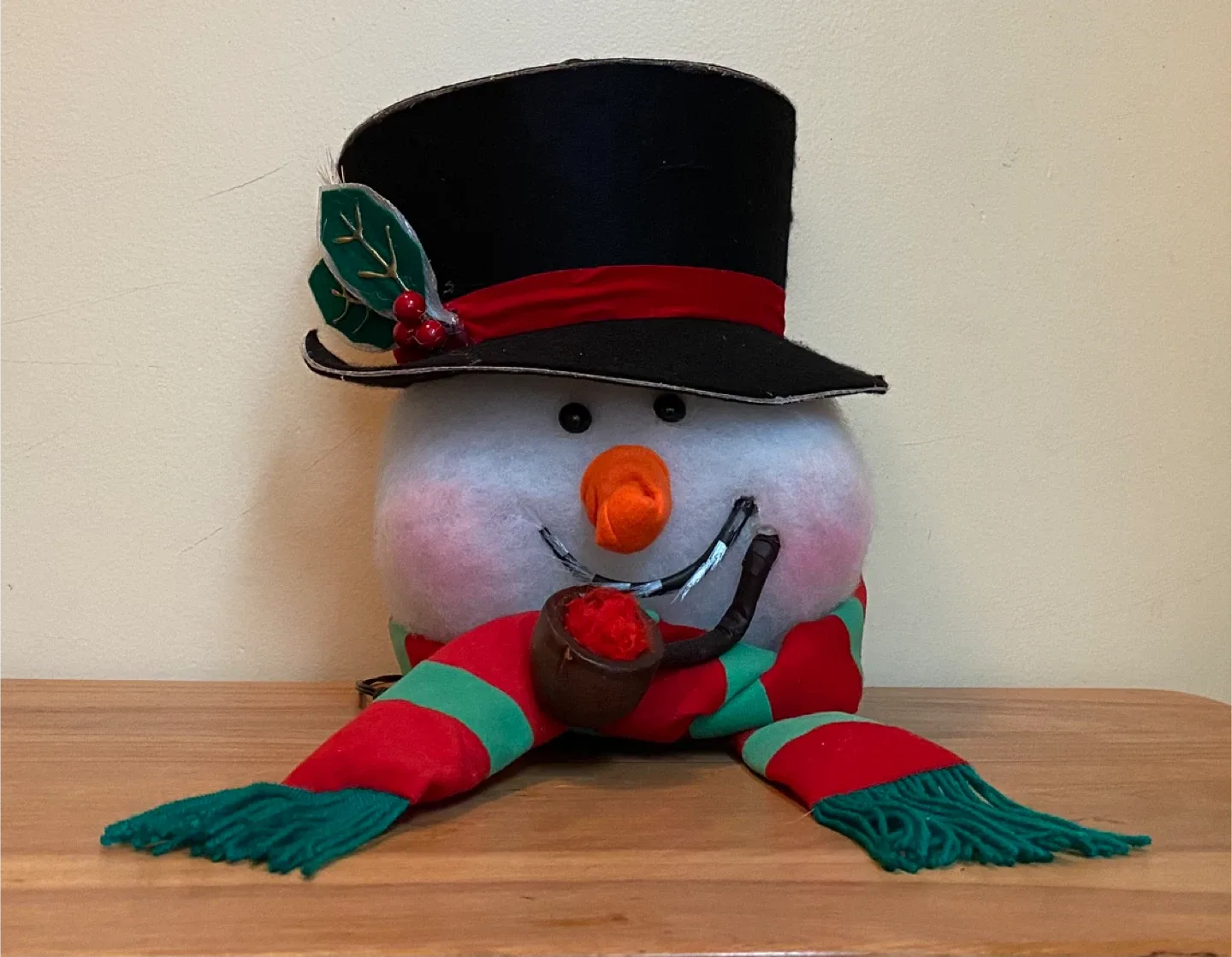 Fibre-Optics Snowman #Cleanout