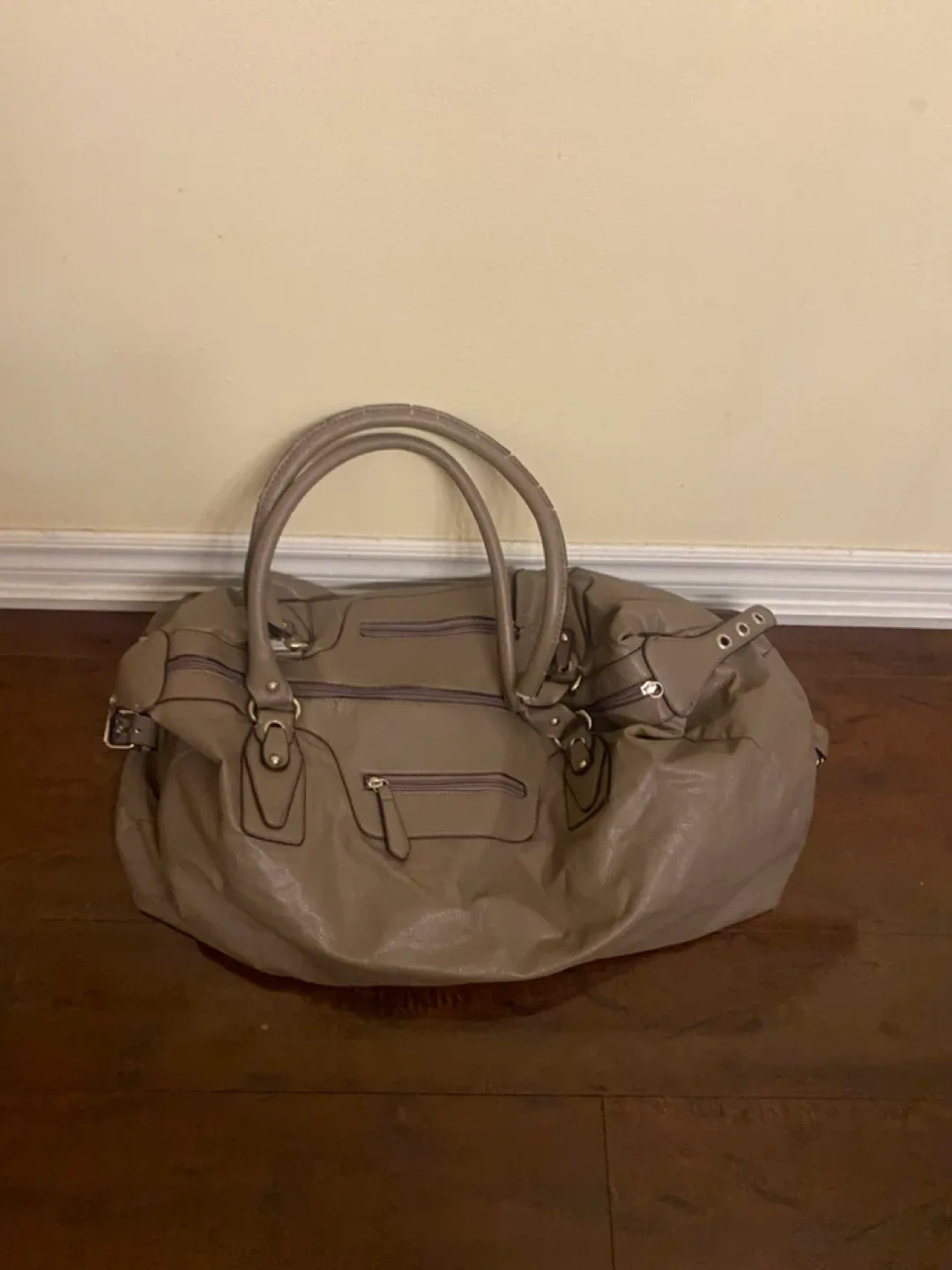 Beige Handbag