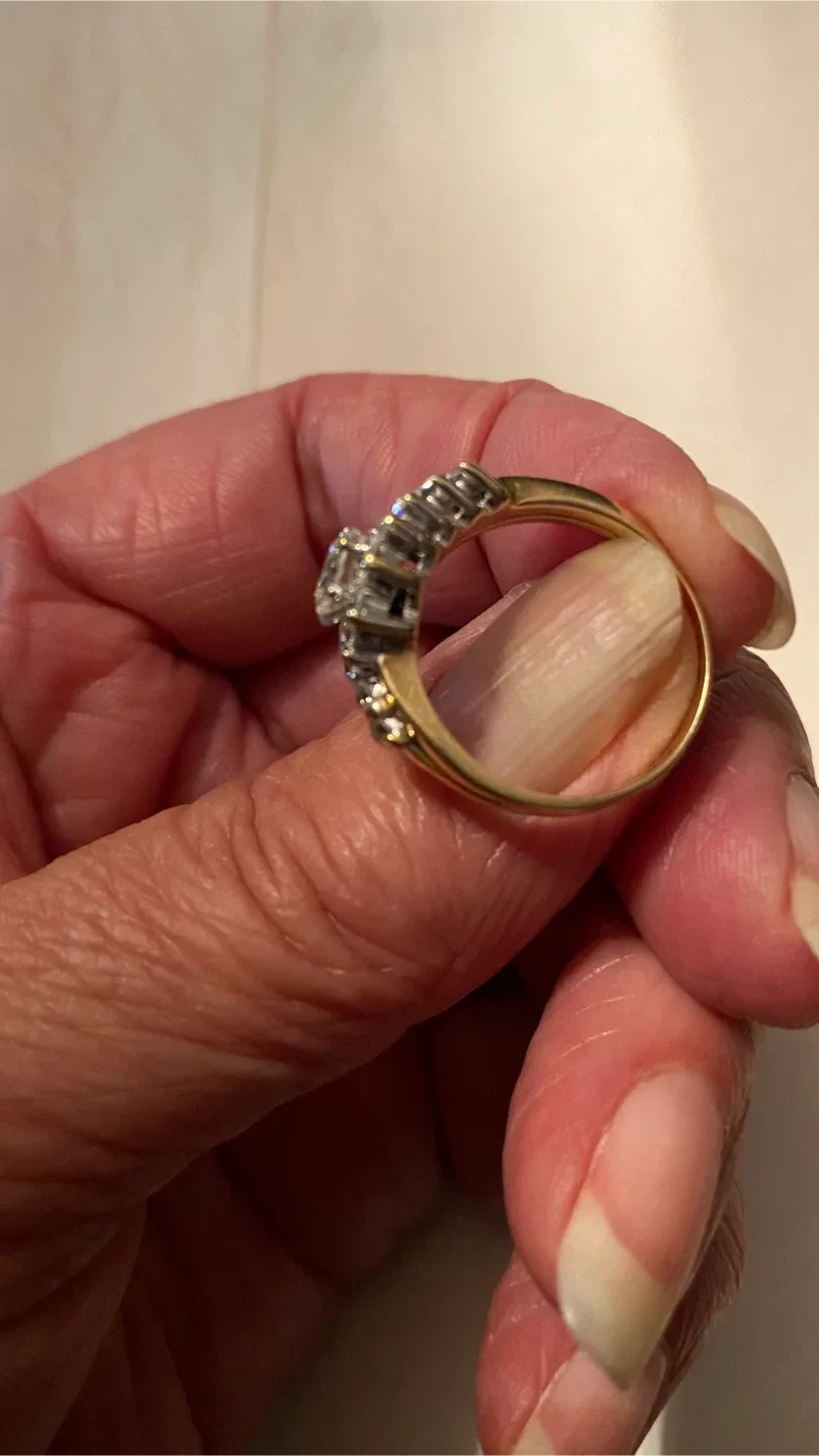 14K Gold Diamond Engagement Ring image indicator(4)