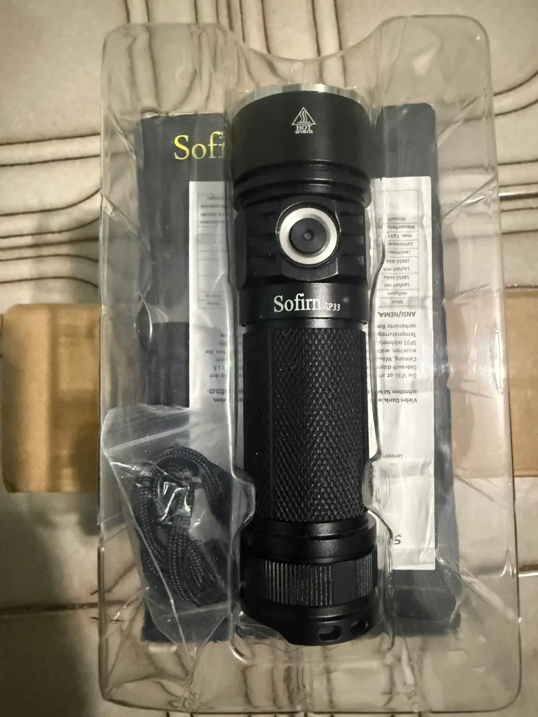 New Sofirn SP33 LED Flashlight image indicator(2)