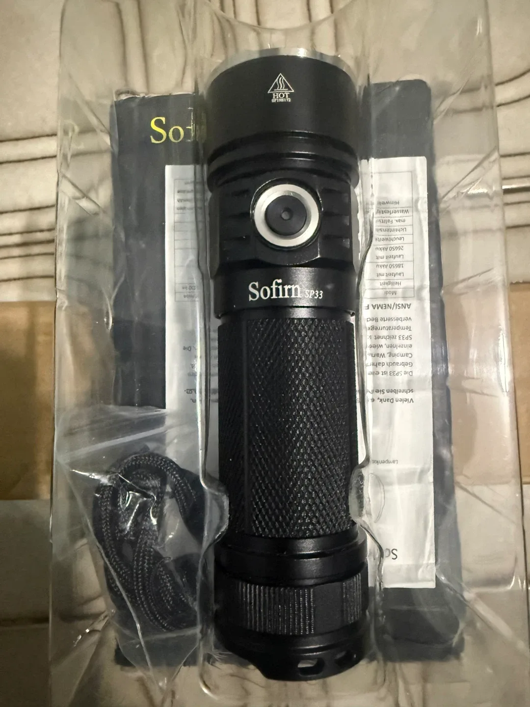 New Sofirn SP33 LED Flashlight
