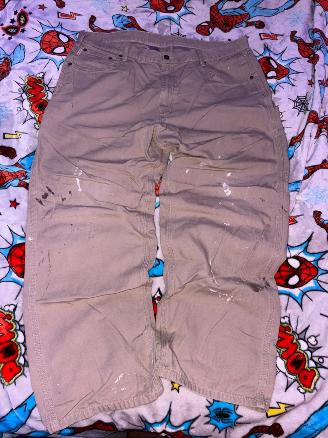 Carhartt Beige Work Pants