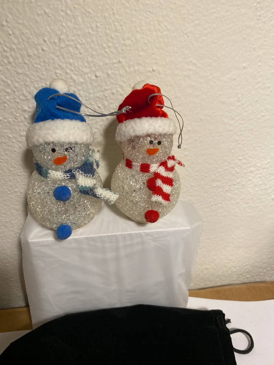 Snowman Christmas Ornaments - Set of 2 image indicator(2)