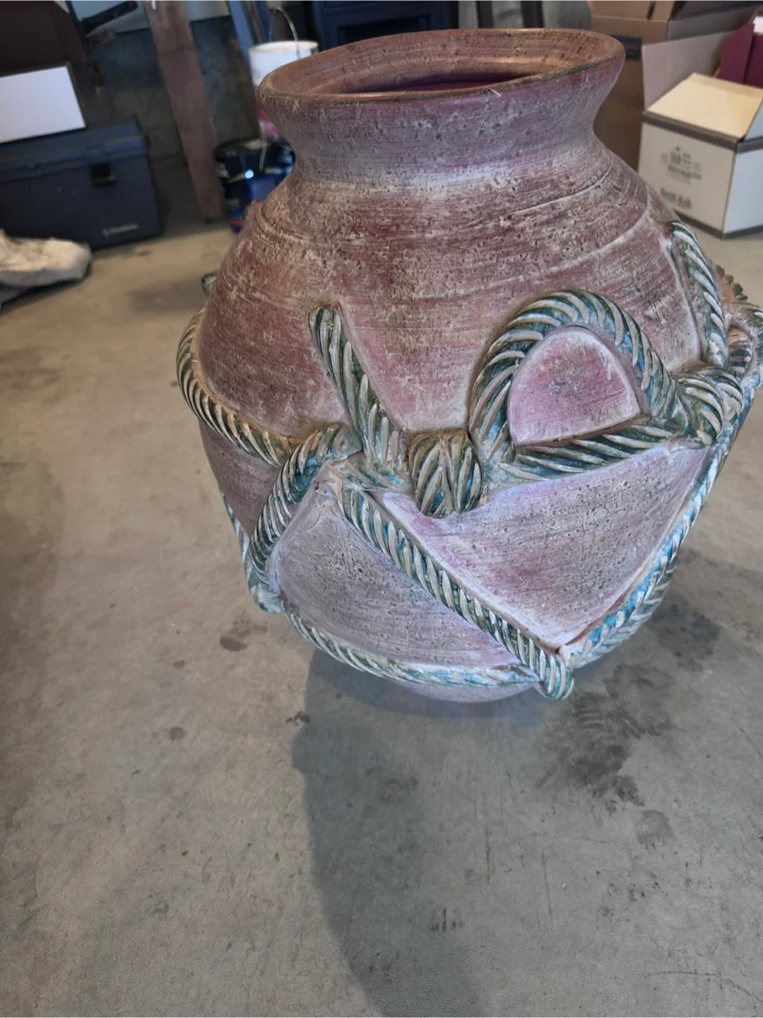 Decorative Rope Design Vase